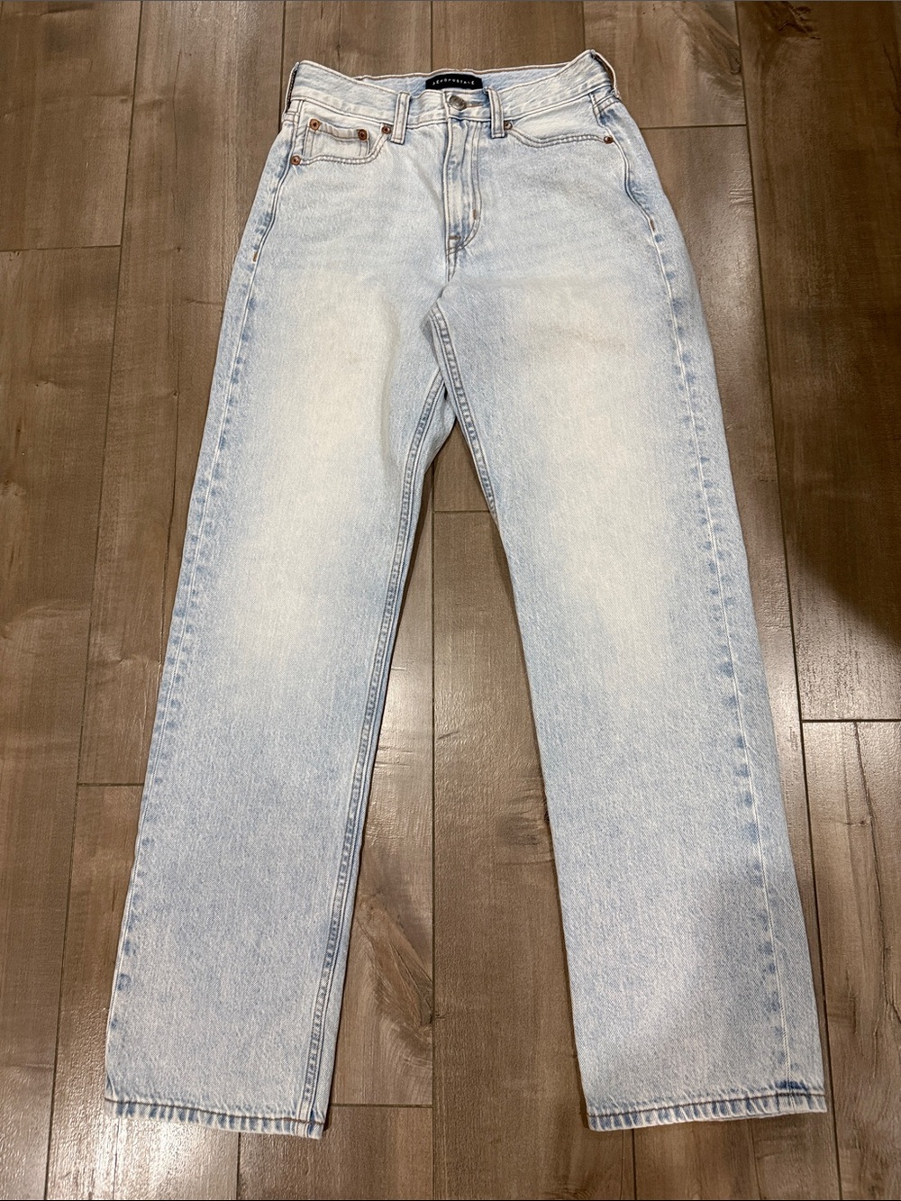 Aeropostale High-Rise Baggy Light Blue Women’s Jeans